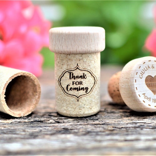 Wedding Favors for Guests in Bulk Personalized Wine Stoppers Etsy