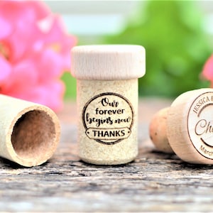 Wedding Favors - Personalized Wine Cork Stopper - Party favors • AA068