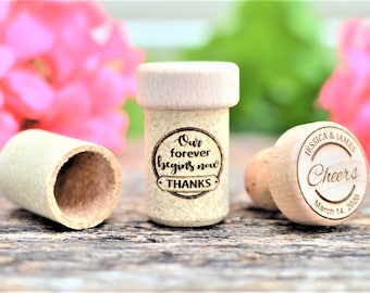 Wedding Favors - Personalized Wine Cork Stopper - Party favors • AA068