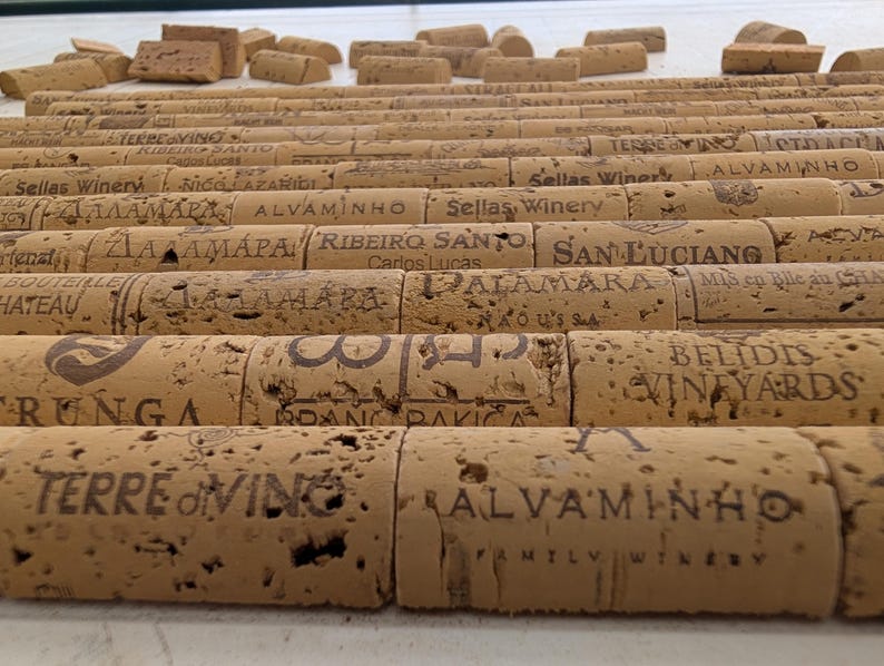 Cork Halves for Crafts - Pre-Cut Wine Cork - Corkboard image 9