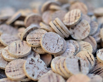 Natural round slices of corks for Crafts and make Coasters, Wall Decor, Art and more • AA088