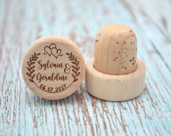 Custom Wine Corks | Wine Corks | Wine Stoppers | Custom Wine Stopper | Bridal Shower Gift | Wedding Favors
