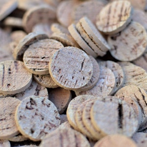 Round Slices of Natural Corks for Crafts, Coasters, Wall Decor, Art and ...