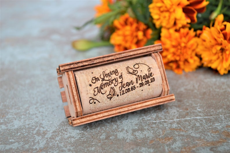 Personalized Memorial Gift Funeral Favors for Guests to Etsy