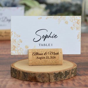 Rustic Wine Cork Place Card Holders – Perfect Eco-friendly Table Decor ...