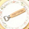 Custom Wedding Favors, Personalized Bottle Opener Wood, Engraved Beer Opener, Rustic Party Favors, Bulk Gifts for Guests, Thank You Gift product logo