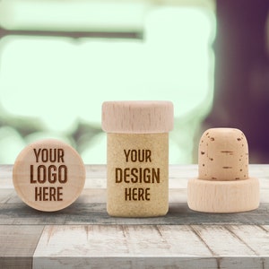 Corporate gifts for clients, Employee appreciation gifts bulk, Promotional items with logo, Wine Stoppers, Custom logo • AA186