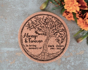 Funeral favors, for guests to Remember a loved one. Celebration of life favors, memorial gift, Sympathy gift loss of father • AA050