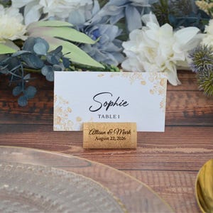 Rustic Wine Cork Place Card Holders – Perfect Eco-friendly Table Decor ...
