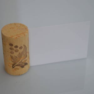 Wine Cork Place Card Holders Used for Weddings and Parties • AA089 - Etsy