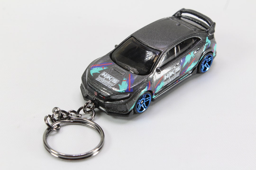 2018 Honda Civic Typer Custom 164 Scale Toy Car Fidget Keychain or