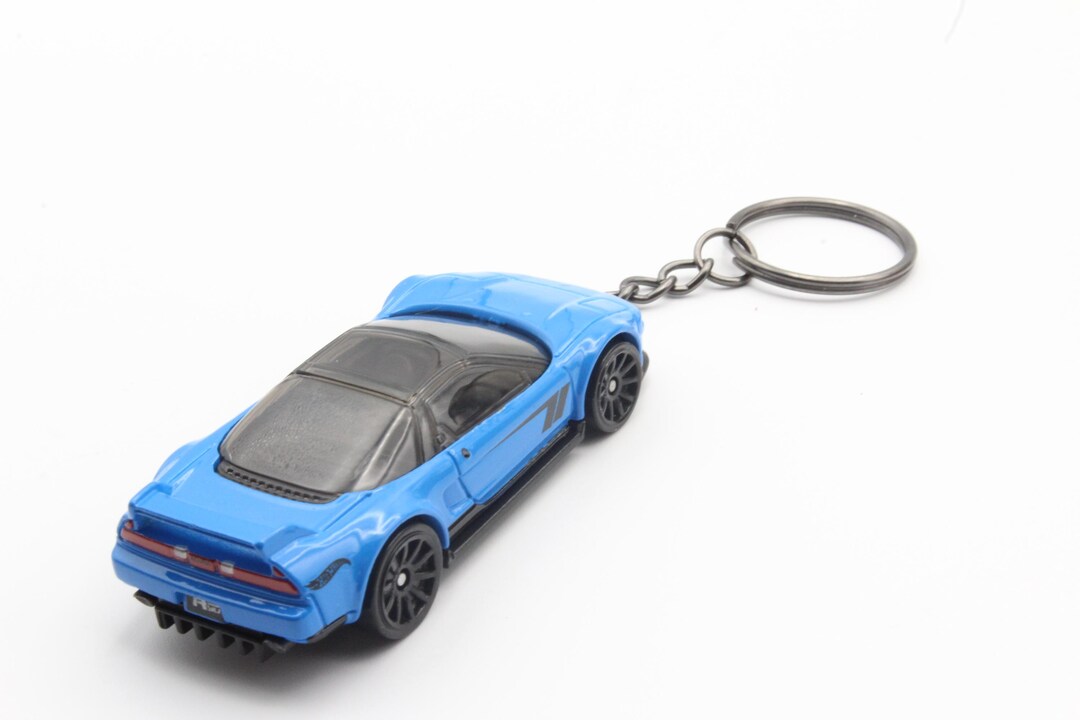 Car Fidget Keychains 1990 Acura NSX Custom 1:64 Scale Toy Car Fidget Keychain or Bag Charm ...