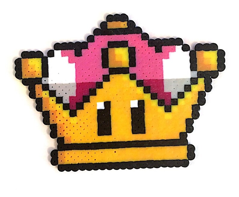 Super Crown Pixel Art | Etsy