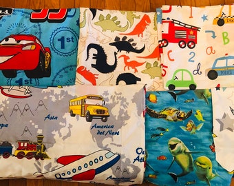 printed cot sheets