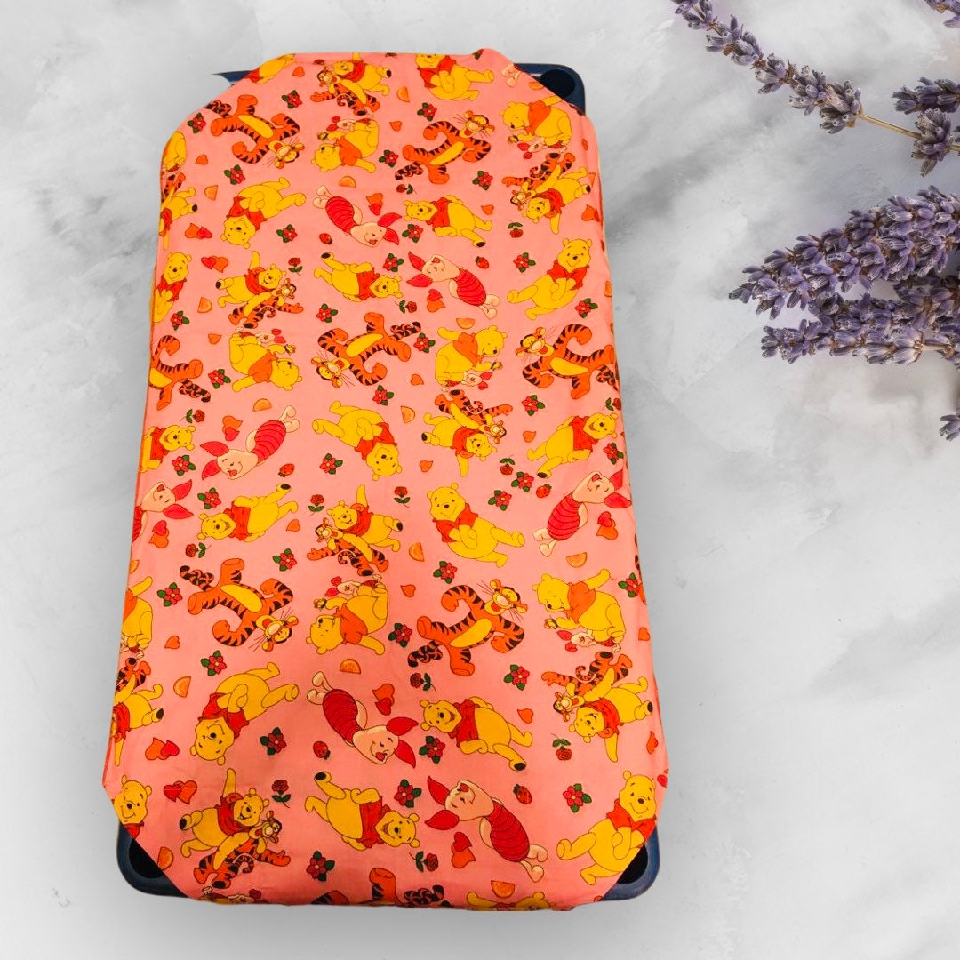 Fun and Vibrant Printed Daycare Cot Sheets Standard Size 52x22 or