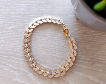 Coin Chain Bracelet