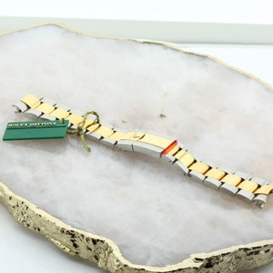 Rolex Daytona Bracelet with original tag, stainless steel and 18K Yellow gold