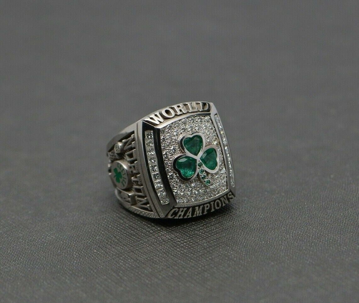 Boston Celtics 2008 Anillo de Campeonato Diamantes - Etsy España