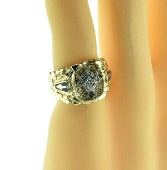 10k gold masonic rings outlet