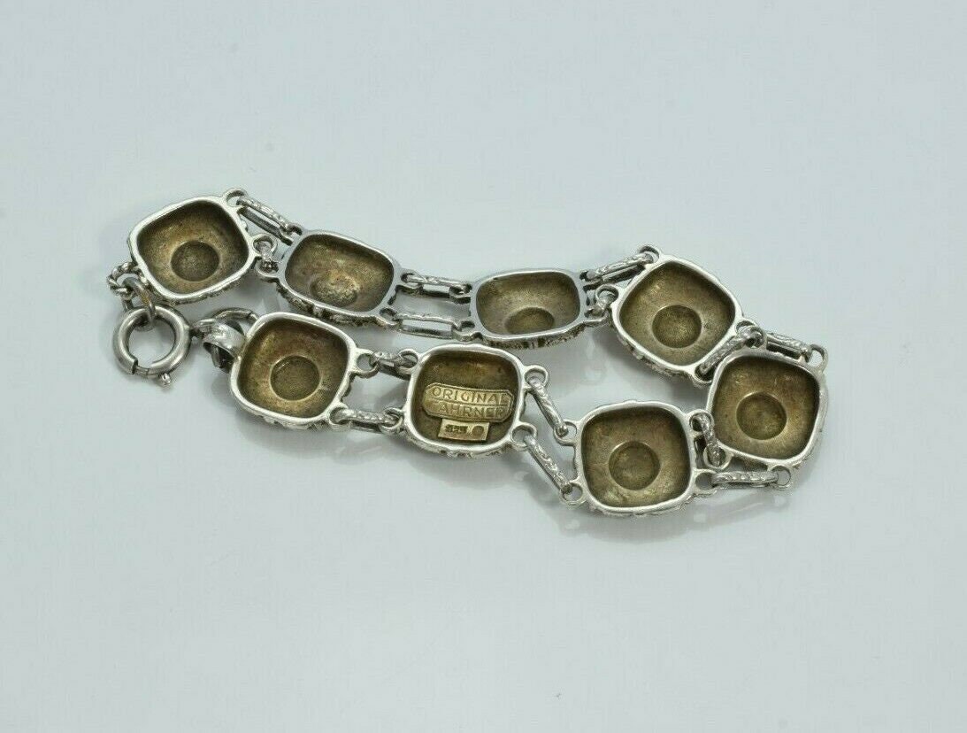 Antique Sterling Silver FAHRNER Original Bracelet Art  display picture 2
