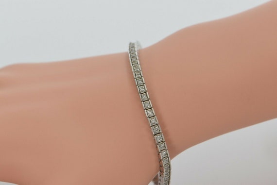 White Gold Tennis Bracelet 2ct - Hope Diamonds