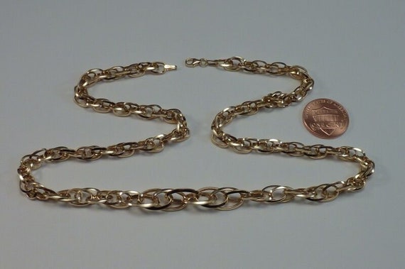 14K Yellow Gold 20 Progressive Link 