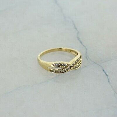 Zale's IKS 10K Yellow Gold 23 Diamond 3 Halo Engagement Ring