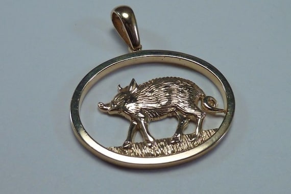Vintage wild boar tusk - Gem