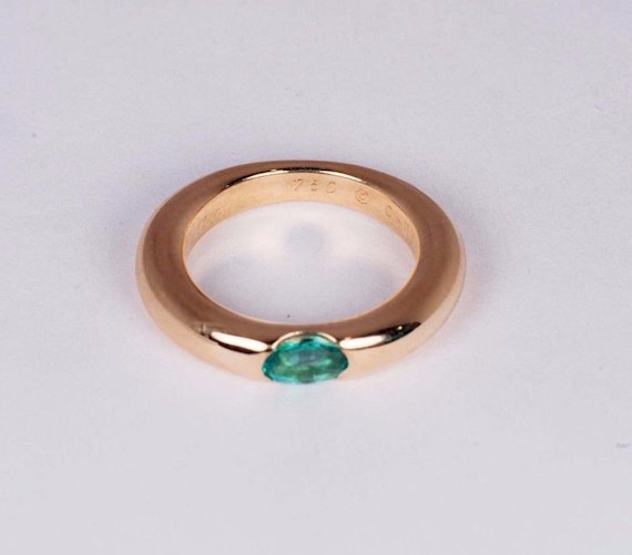 cartier emerald ring