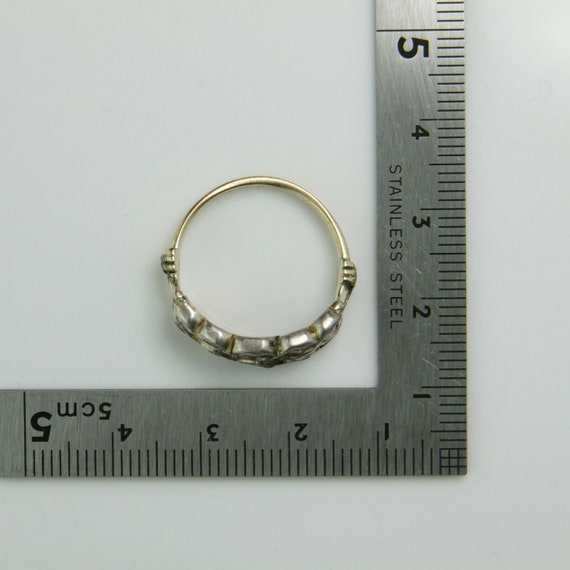 Early Victorian period Gold Diamond Ring Circa 18… - image 7