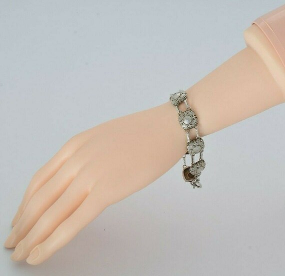 Antique Sterling Silver FAHRNER Original Bracelet Art  display picture 3