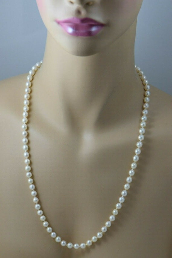 Pearl Strand 6mm Sea Pearls Gold Clasp 