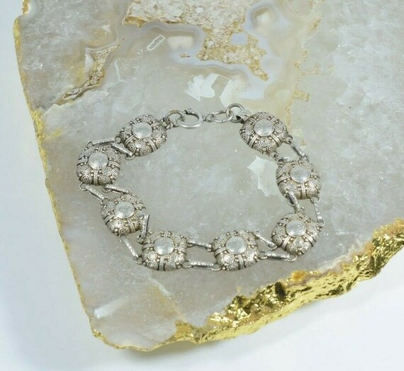 Antique Sterling Silver FAHRNER Original Bracelet Art  display picture 1