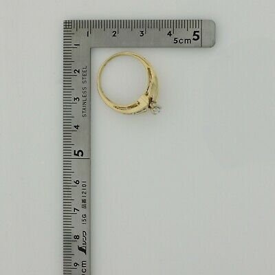10K Yellow Gold 1/3 Ct Tw Diamond Engagement Ring H SI