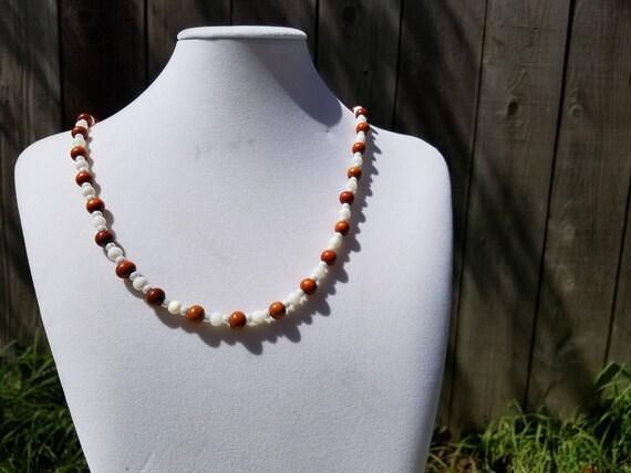 Redwood and Mother of Pearl