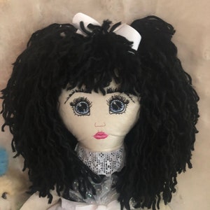 Rag Doll, Doll, Heirloom Rag Doll, Handmade Cloth Doll, Embroidered Doll, Dolls, Handmade Rag Doll, Custom Handmade Rag Dolls, Rag Doll Girl