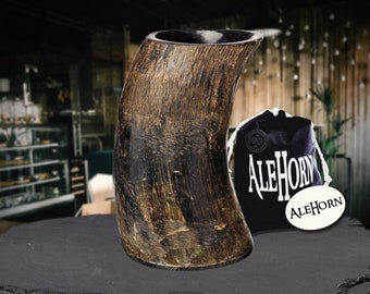 Large Natural Drinking Horn Tumbler