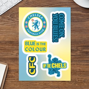 Chelsea FC Sticker Sheet