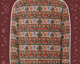 Christmas Sweater - Unisex All-Over Print Sweatshirt