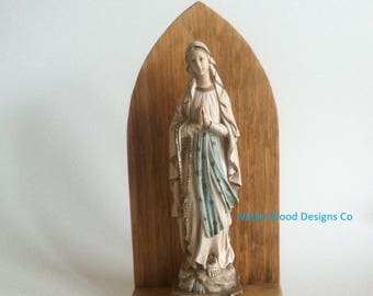 Catholic Gothic Indoor 8 inch Shrine