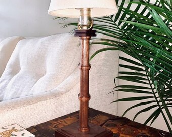 Masculine Table Lamp Etsy