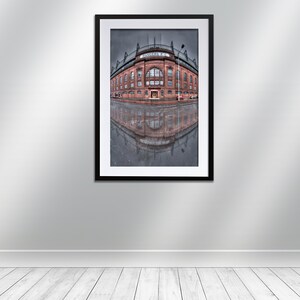 Rangers Ibrox Stadium Glasgow, signed print. Architecture, Wall Art, Cityscape, Wall Art, Photography. image 2