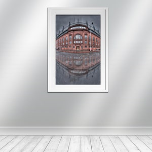 Rangers Ibrox Stadium Glasgow, signed print. Architecture, Wall Art, Cityscape, Wall Art, Photography. image 3