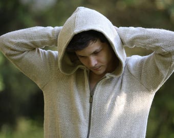 hemp hooded sweatshirt