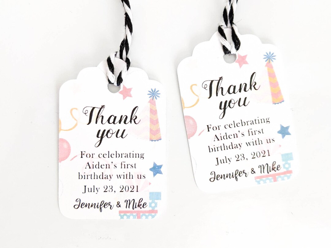 birthday-thank-you-tags-pack-of-20-personalised-birthday-etsy-canada