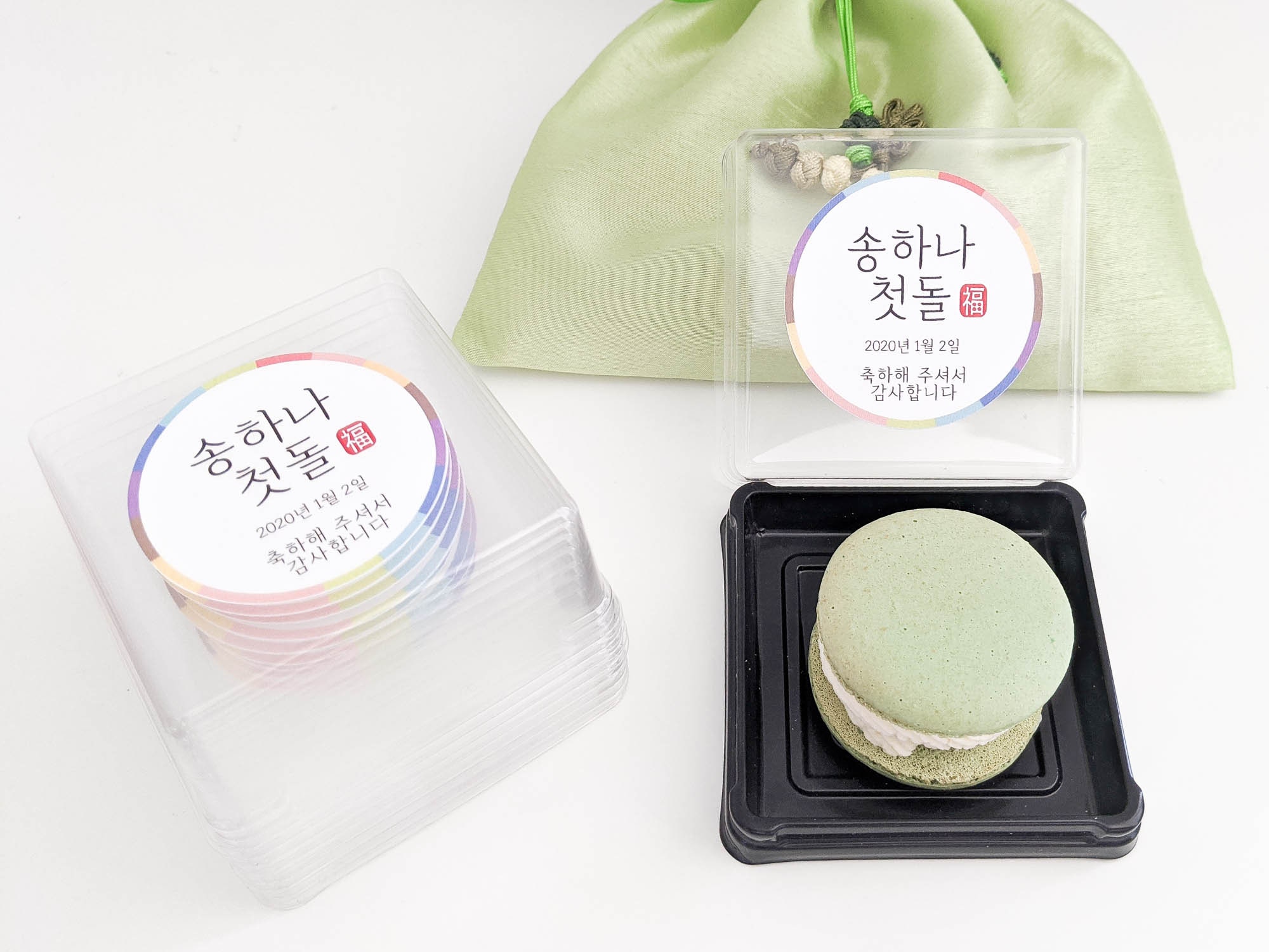 Korean Favor Stickers and Boxes 10 Pcs Korean Favor Etsy