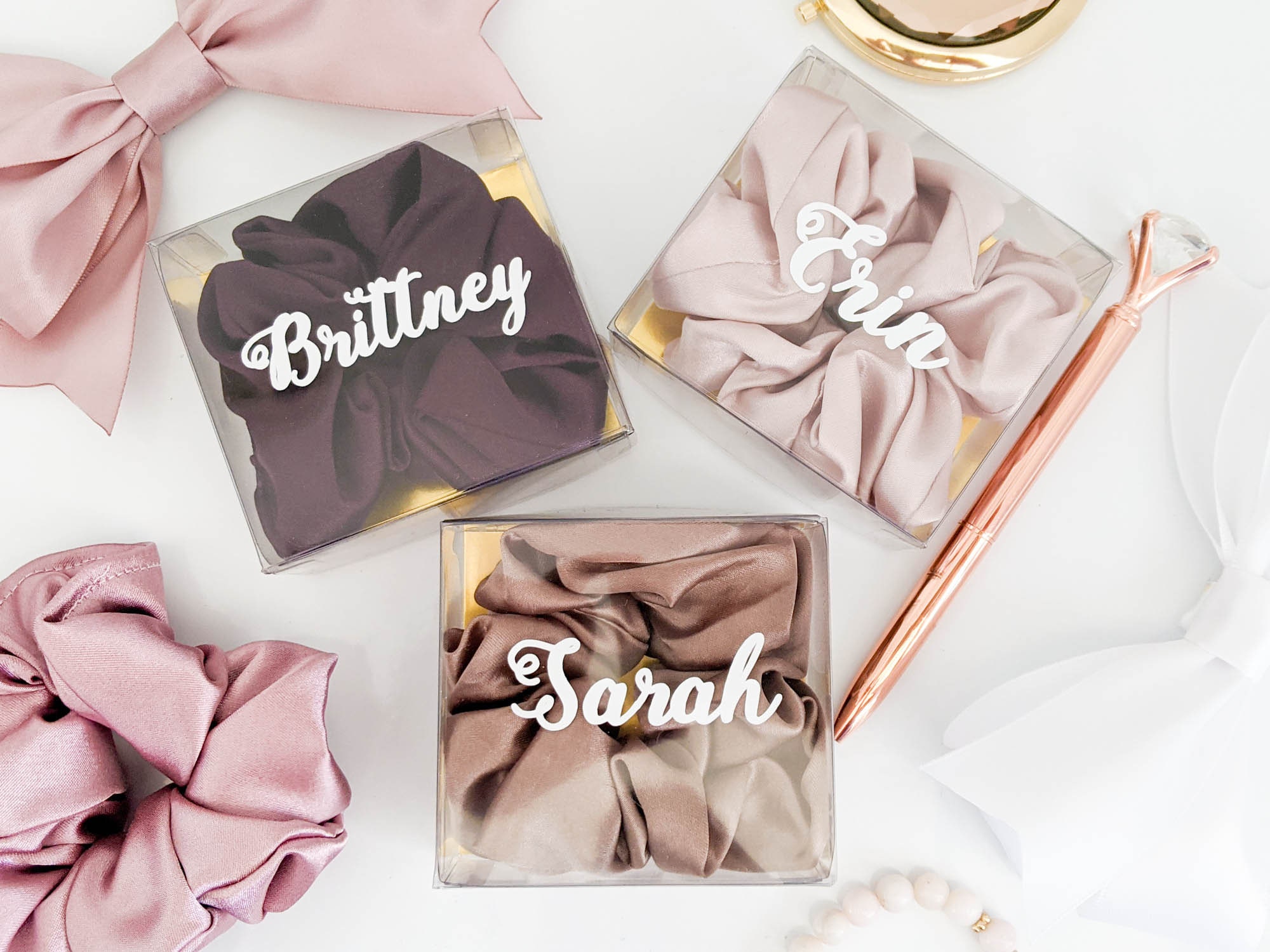 Personalized Small Clear Gift Box BOX ONLY Add Your Own Etsy