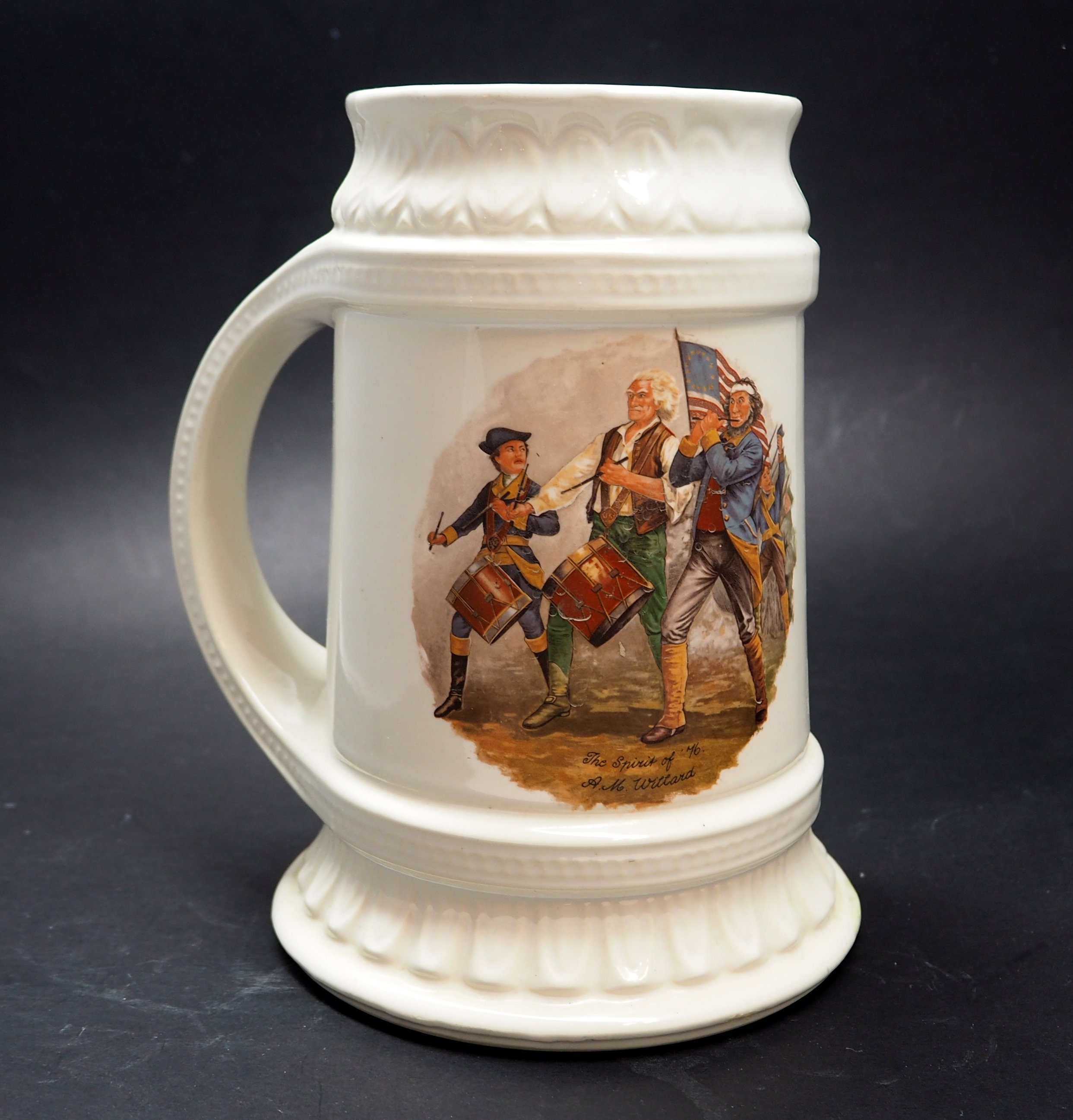 Vintage McCoy Pottery Beer Mug/Stein The Spirit of '76 by Etsy