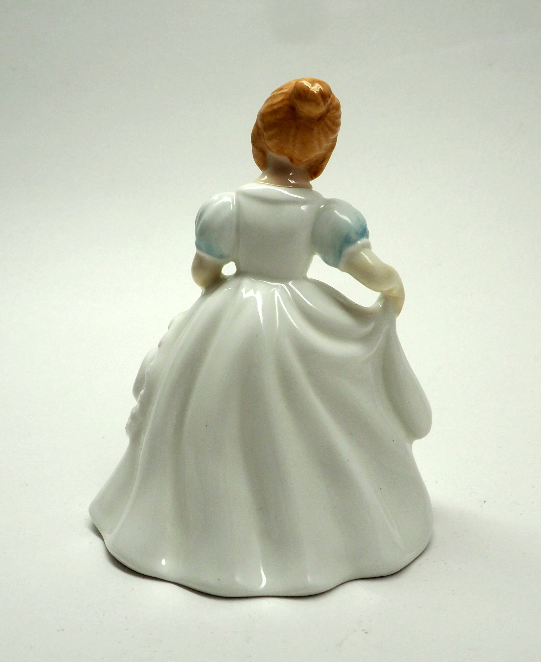 Royal Doulton Figurine Flower of the Month 1990 OCTOBER GIRL Etsy