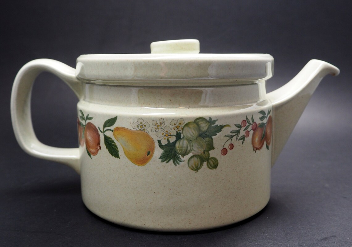 Wedgwood England Quince Fruit Oven to Table 5 Tazza Teiera Etsy